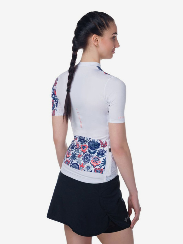 Kilpi Plavo-bijeli ženski cvjetni biciklistički dres Kilpi ORETI