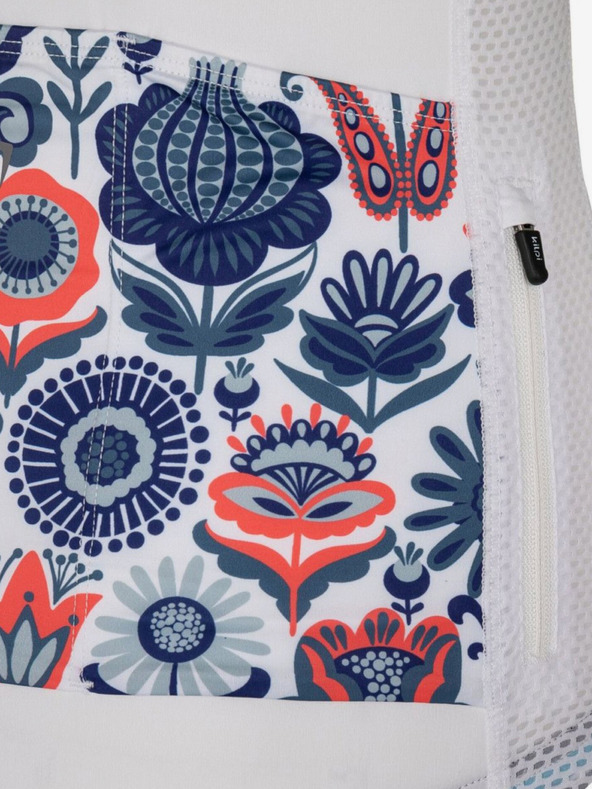 Kilpi Plavo-bijeli ženski cvjetni biciklistički dres Kilpi ORETI