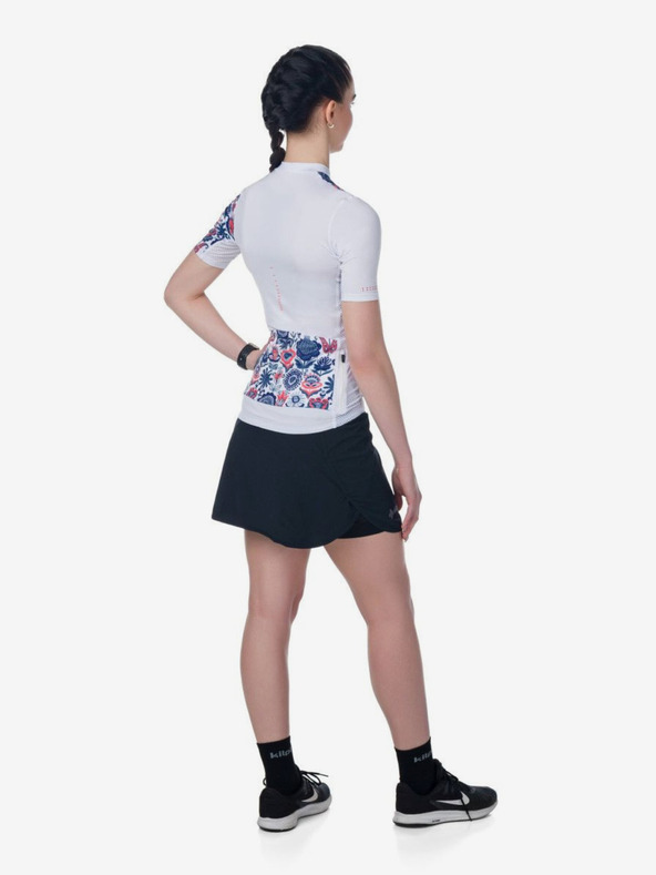 Kilpi Plavo-bijeli ženski cvjetni biciklistički dres Kilpi ORETI