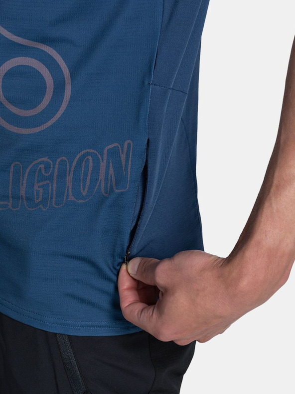 Kilpi Tamnoplava muška sportska majica s Kilpi REMIDO printom