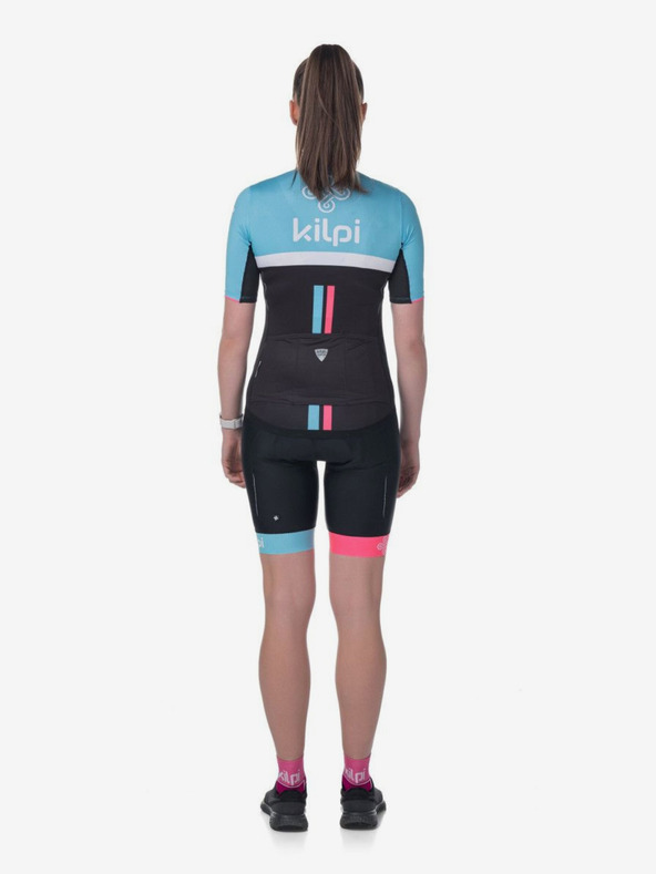 Kilpi Kilpi MURIA ženske tirkizno-crne biciklističke hlače
