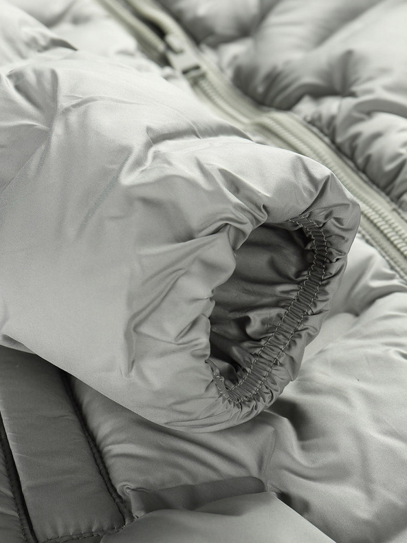 ALPINE PRO Sivi kaput za djevojčice Hi-Therm s impregnacijom Alpine Pro Awedo