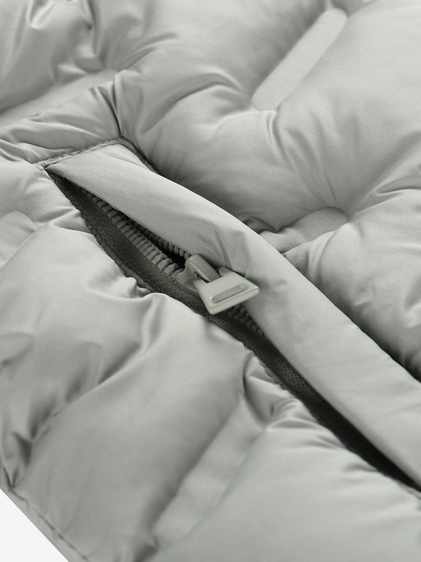 ALPINE PRO Sivi kaput za djevojčice Hi-Therm s impregnacijom Alpine Pro Awedo