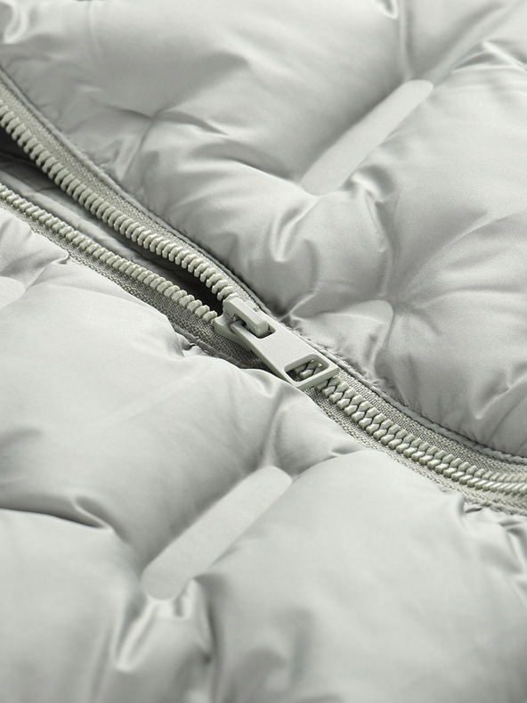 ALPINE PRO Sivi kaput za djevojčice Hi-Therm s impregnacijom Alpine Pro Awedo