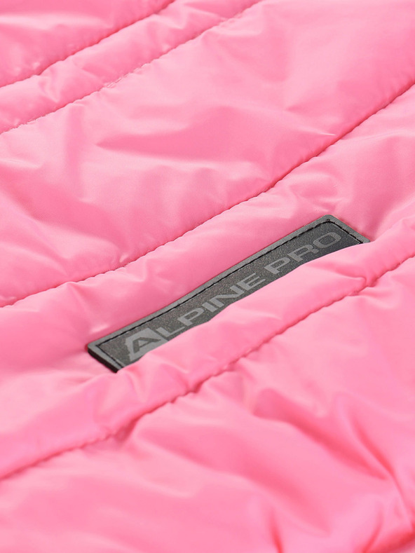 ALPINE PRO Dječja reverzibilna jakna hi-therm ALPINE PRO DOUWO roza