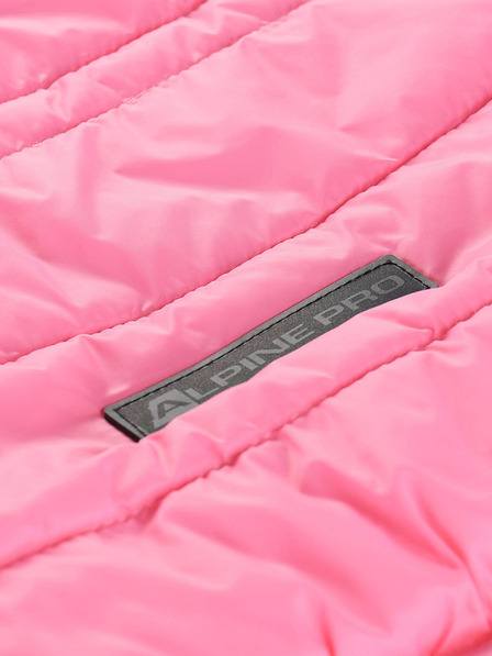 ALPINE PRO Dječja reverzibilna jakna hi-therm ALPINE PRO DOUWO roza