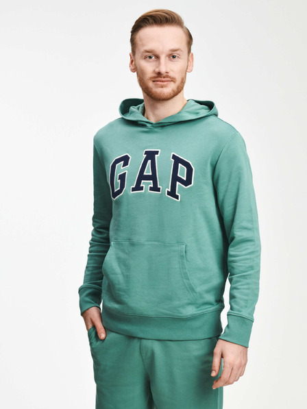 GAP Dukserica s logom Gap i kapuljačom GAP