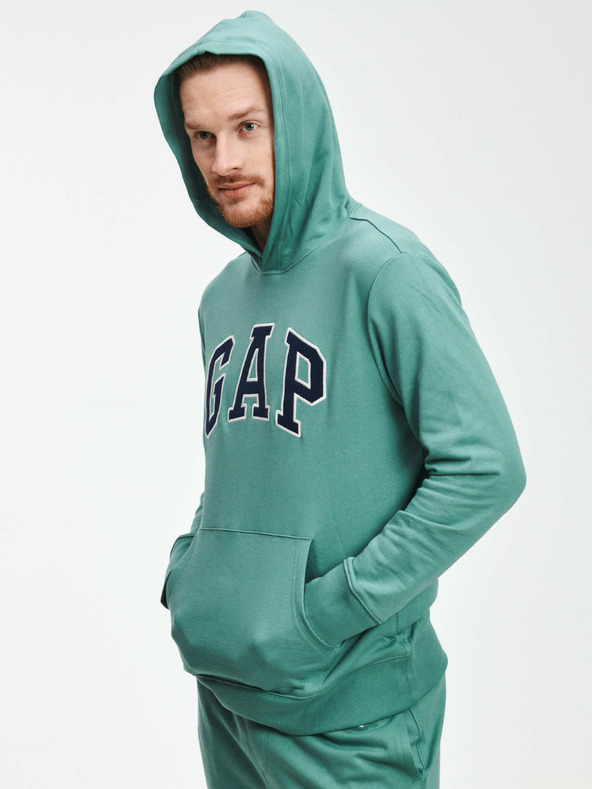 GAP Dukserica s logom Gap i kapuljačom GAP