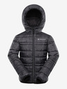 ALPINE PRO Dječja reverzibilna jakna hi-therm ALPINE PRO DOUWO crna