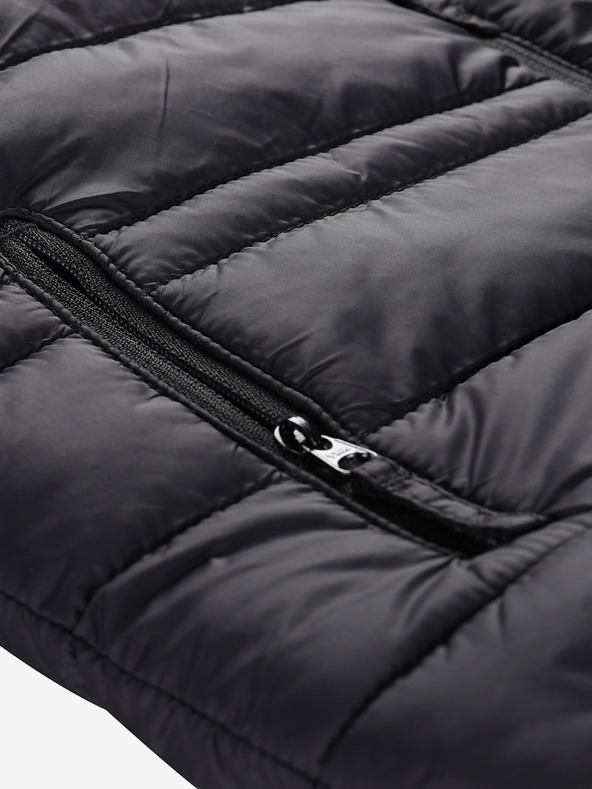 ALPINE PRO Dječja reverzibilna jakna hi-therm ALPINE PRO DOUWO crna