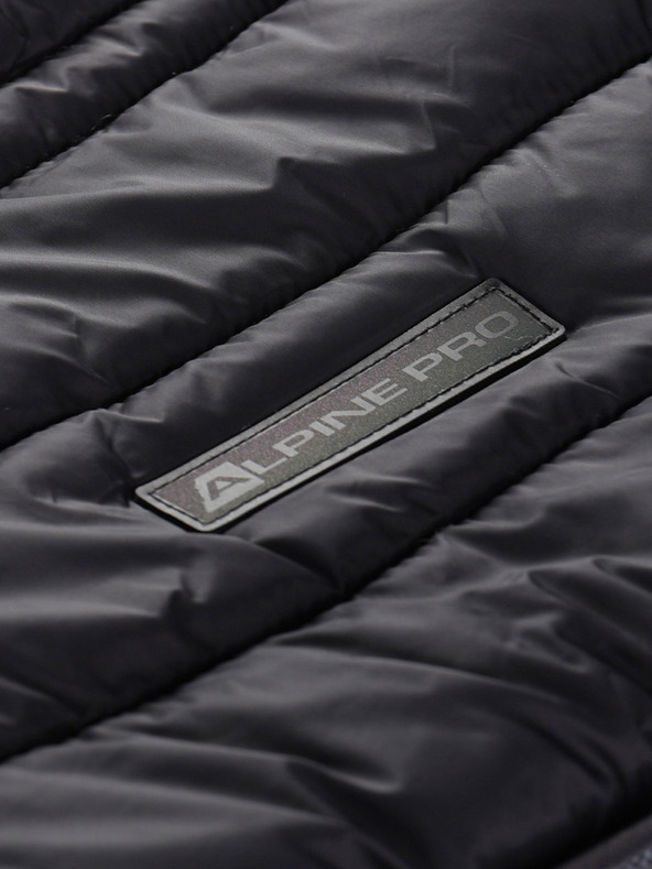 ALPINE PRO Dječja reverzibilna jakna hi-therm ALPINE PRO DOUWO crna