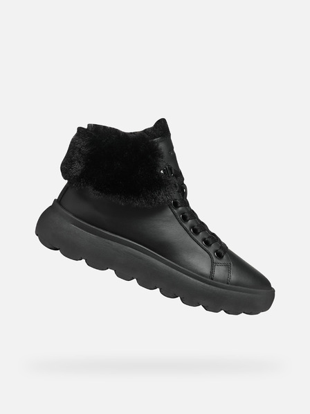 Geox Crne ženske tenisice Geox Spherica Ec4.1