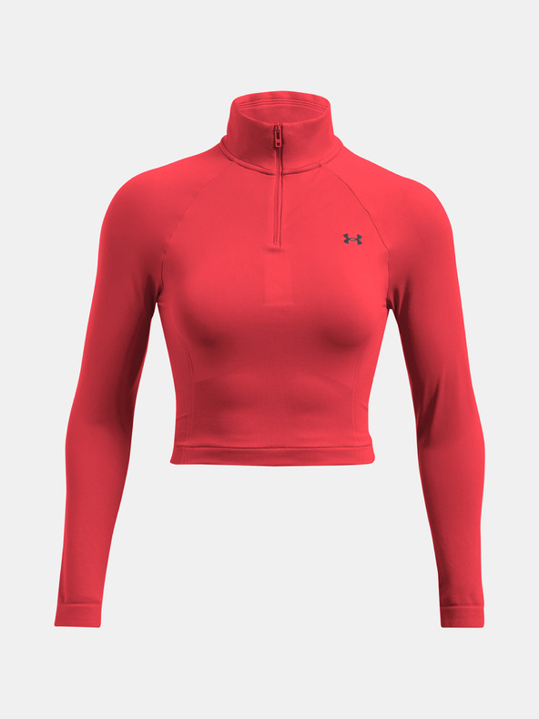 Under Armour Ženska bešavna majica kratkih rukava Under Armour Vanish s 1/4 patentnim zatvaračem