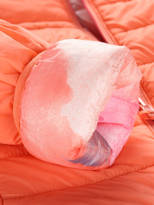 ALPINE PRO Dječja reverzibilna jakna hi-therm ALPINE PRO DOUWO narančasta