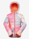 ALPINE PRO Dječja reverzibilna jakna hi-therm ALPINE PRO DOUWO narančasta