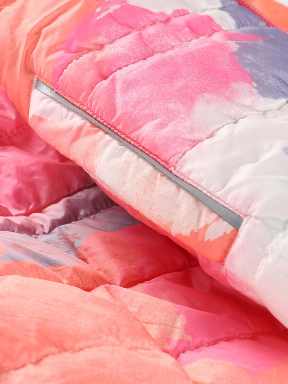 ALPINE PRO Dječja reverzibilna jakna hi-therm ALPINE PRO DOUWO narančasta