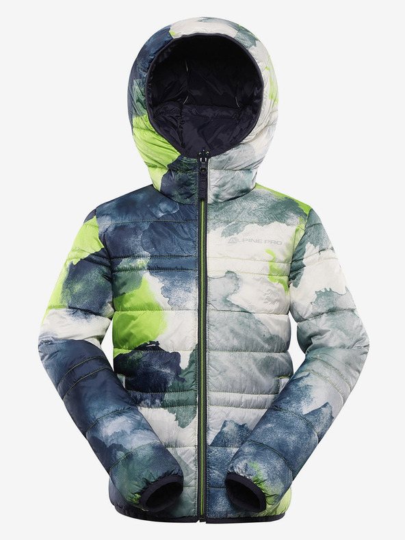 ALPINE PRO Dječja dvostrana jakna hi-therm ALPINE PRO DOUWO plava