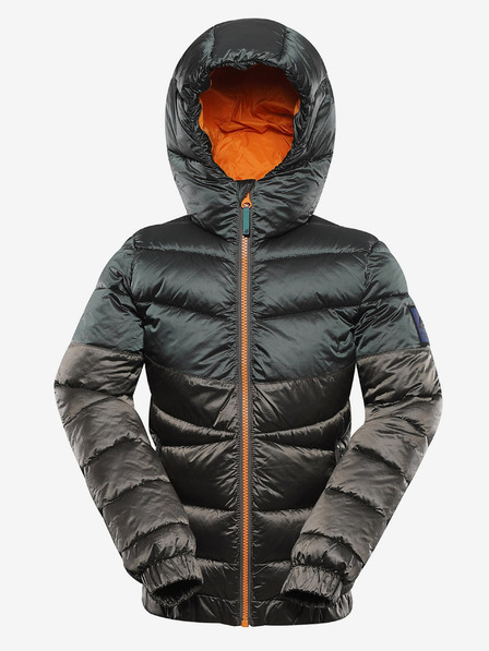 ALPINE PRO Dječja hi-therm jakna s impregnacijom ALPINE PRO GROLLO neutralna / zemljana