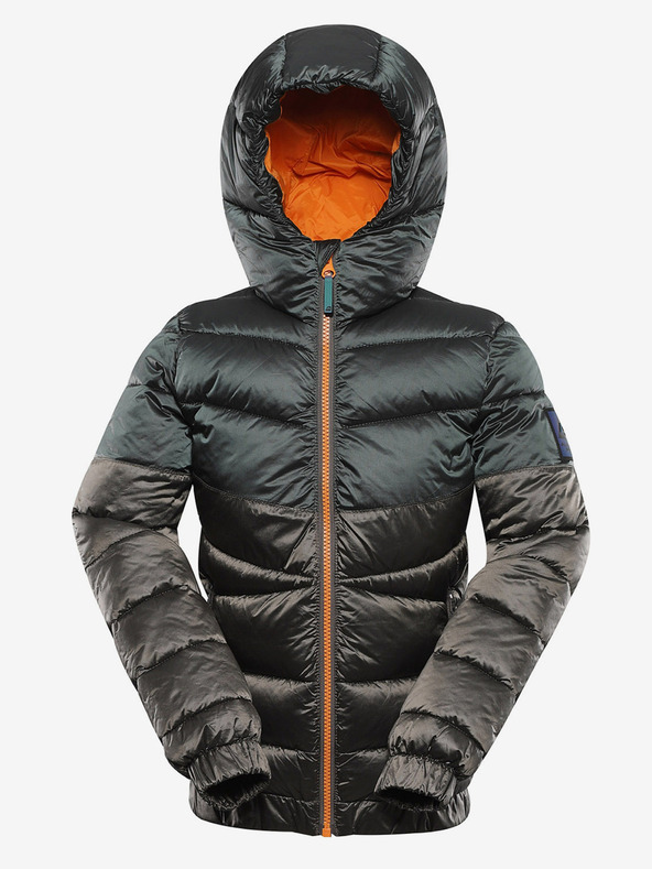 ALPINE PRO Dječja hi-therm jakna s impregnacijom ALPINE PRO GROLLO neutralna / zemljana