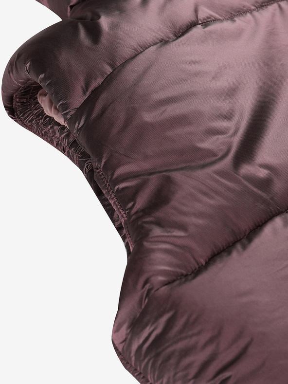 ALPINE PRO Dugi ženski prošiveni prsluk s natpisom ALPINE PRO UREFA roza