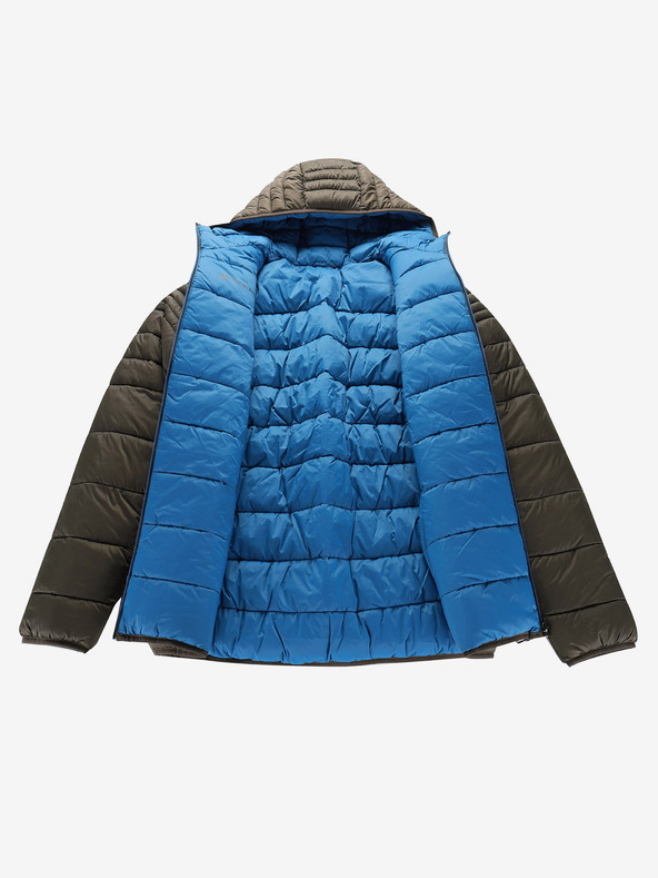 ALPINE PRO Zelena muška reverzibilna jakna Hi-Therm Alpine Pro Erom