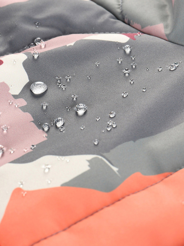 ALPINE PRO Sivo-ružičasta jakna za djevojčice s PTX Alpine Pro Werdo membranom