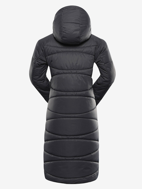 ALPINE PRO Sivi ženski kaput s PTX Alpine Pro Golena membranom