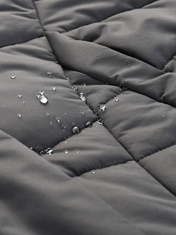 ALPINE PRO Sivi ženski kaput s PTX Alpine Pro Golena membranom