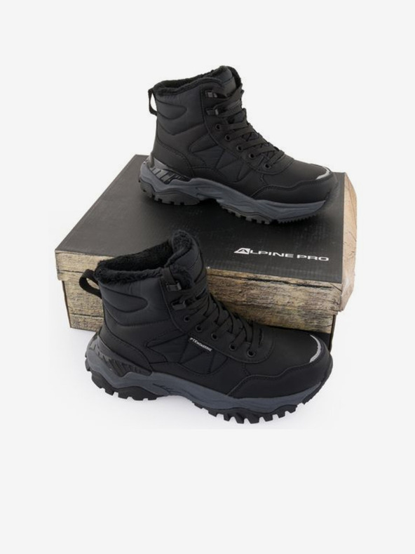 ALPINE PRO Crne ženske gležnjače Alpine Pro ONIHA