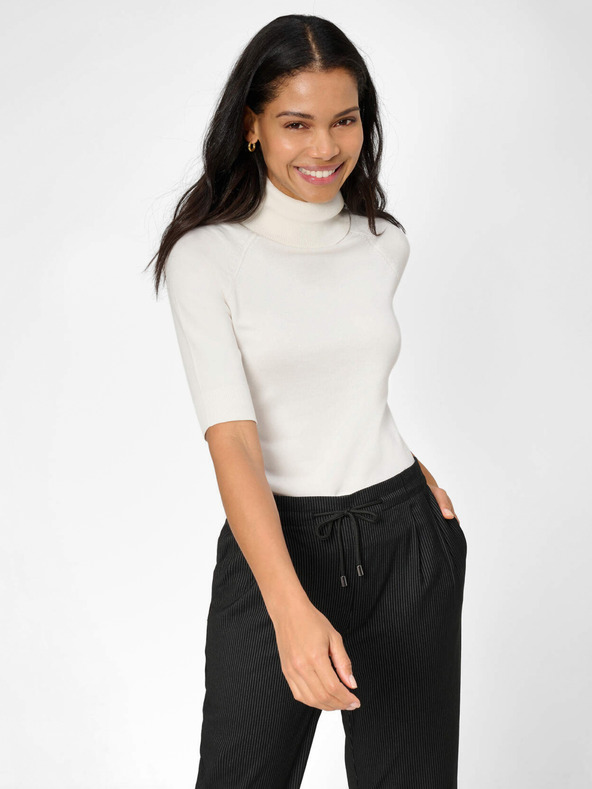 Orsay Bijela dolčevita s rukavima tričetvrt dužine ORSAY