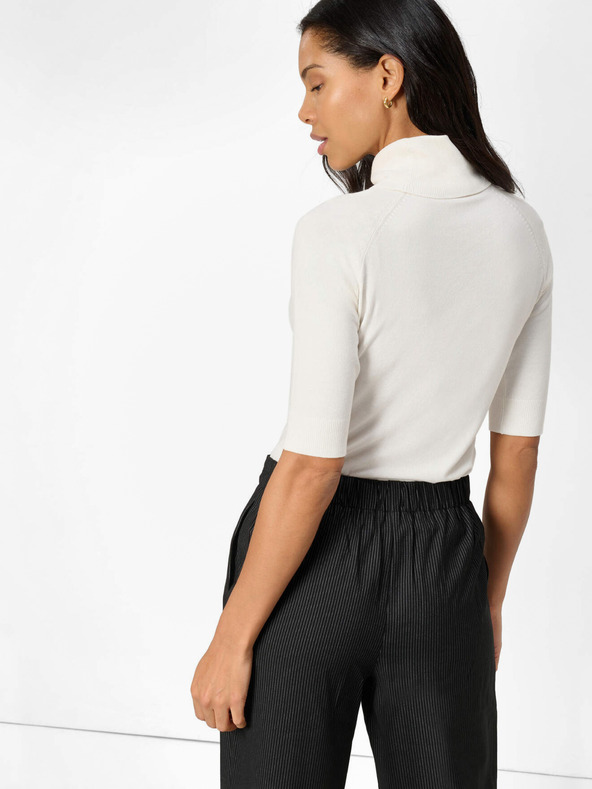 Orsay Bijela dolčevita s rukavima tričetvrt dužine ORSAY