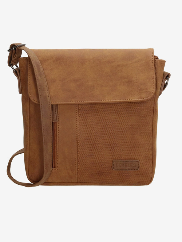 Beagles Ručna torbica Beagles Brunete Shoulder Bag 1.5 l Cognac