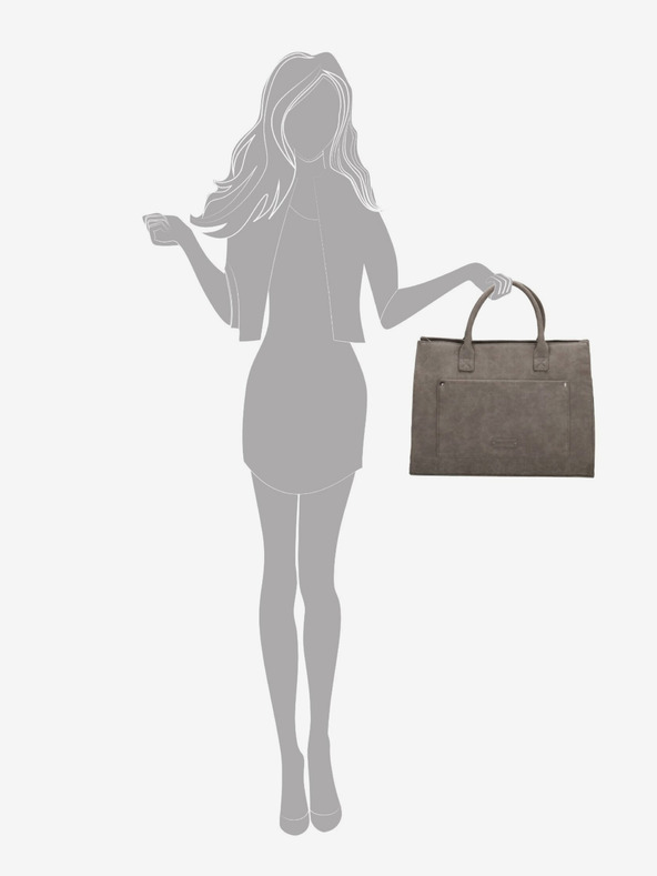 Enrico Benetti Torba Enrico Benetti Bobbi 66523 srednje siva