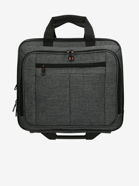 Enrico Benetti Enrico Benetti Frankfurt Kolica za prijenosno računalo 24 l siva