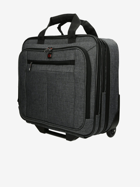 Enrico Benetti Enrico Benetti Frankfurt Kolica za prijenosno računalo 24 l siva