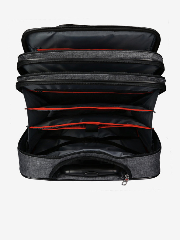 Enrico Benetti Enrico Benetti Frankfurt Kolica za prijenosno računalo 24 l siva