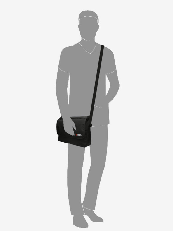 Enrico Benetti Enrico Benetti Amsterdam torba za rame crna