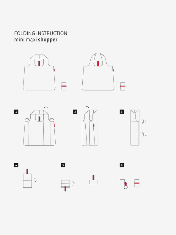 Reisenthel Reisenthel Mini Maxi torba za kupnju crvena