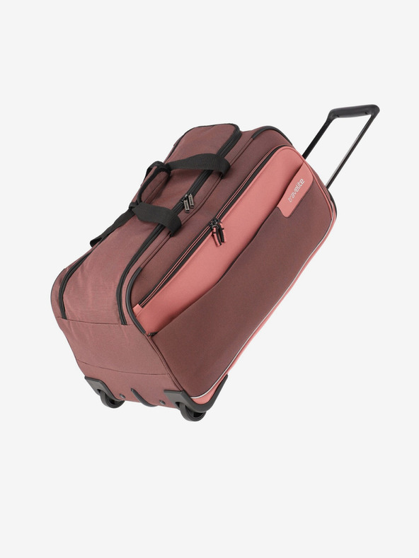 Travelite Ženska puder putna torba Travelite Viia Wheeled duffle Rose