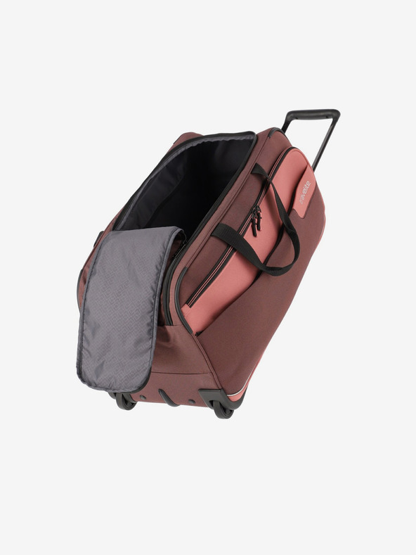 Travelite Ženska puder putna torba Travelite Viia Wheeled duffle Rose
