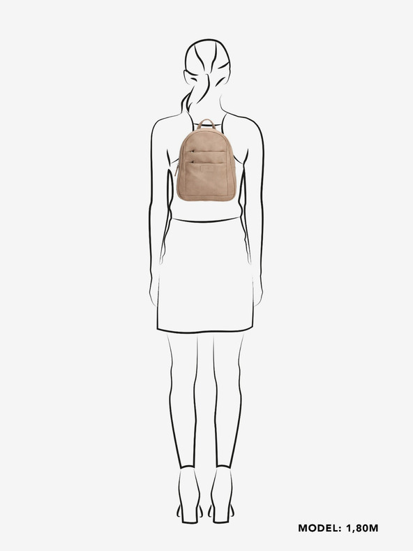 Beagles Ruksak Beagles Murcia Ruksak 2 l Taupe