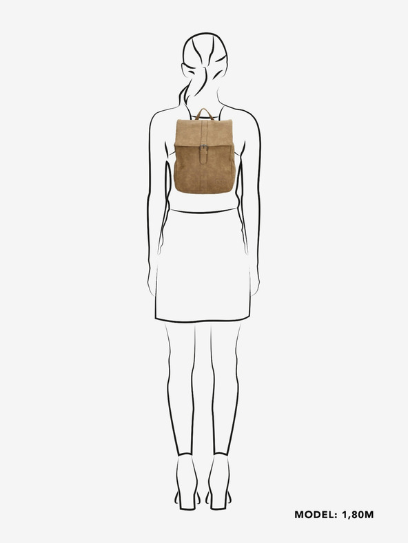 Beagles Ruksak Beagles Arjonilla 8 l Taupe