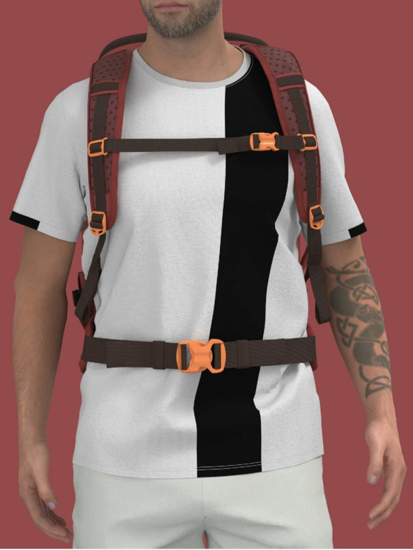 CabinZero Ruksak CabinZero Adv Pro 42L Sangria red