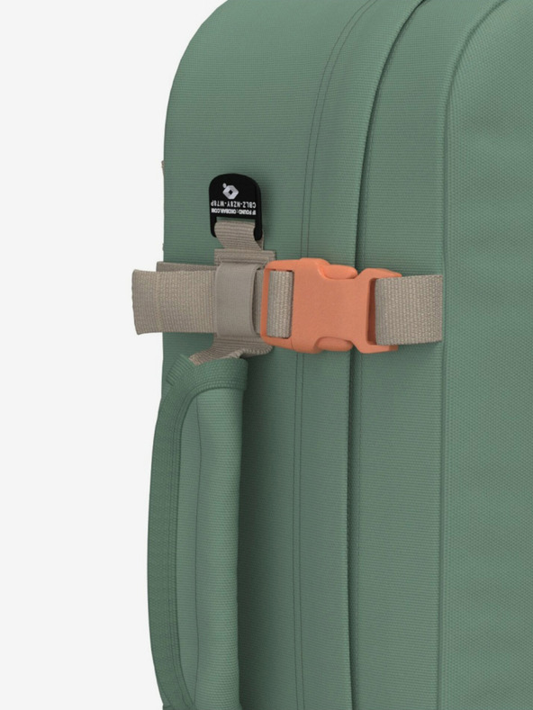 CabinZero Zeleni ženski ruksak CabinZero Classic 44L Sage forest