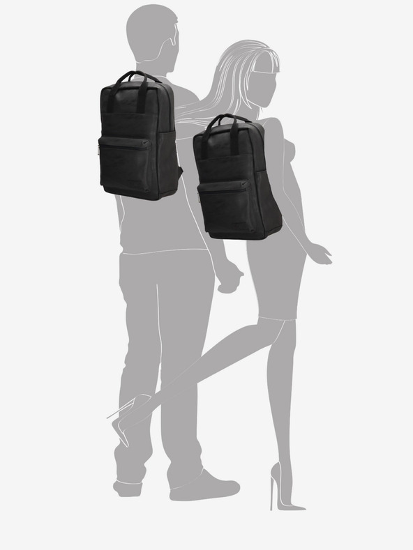 Enrico Benetti Ruksak Enrico Benetti Rotterdam 13" ruksak za prijenosno računalo crni