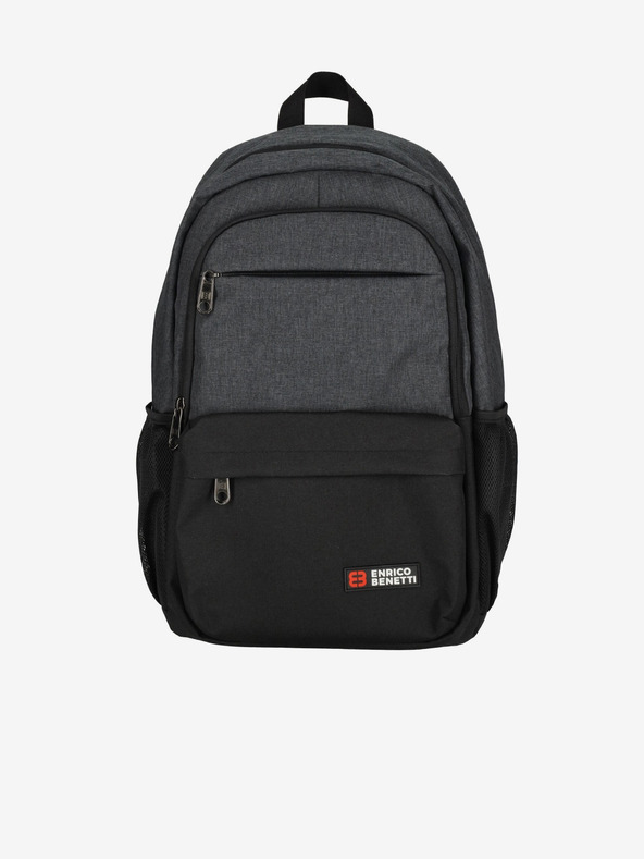 Enrico Benetti Ruksak Enrico Benetti Hamburg Ruksak za prijenosno računalo 23 l Sivi