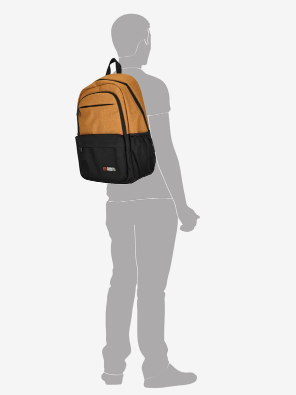 Enrico Benetti Ruksak Enrico Benetti Hamburg Ruksak za bilježnicu 23 l Rust