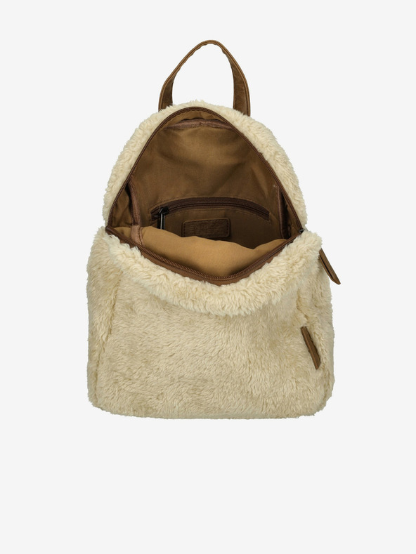 Enrico Benetti Enrico Benetti Teddy ruksak prljavo bijeli