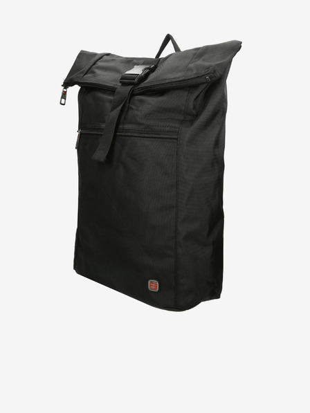 Enrico Benetti Ruksak Enrico Benetti Cornell 17" ruksak za prijenosno računalo Roll Top crni