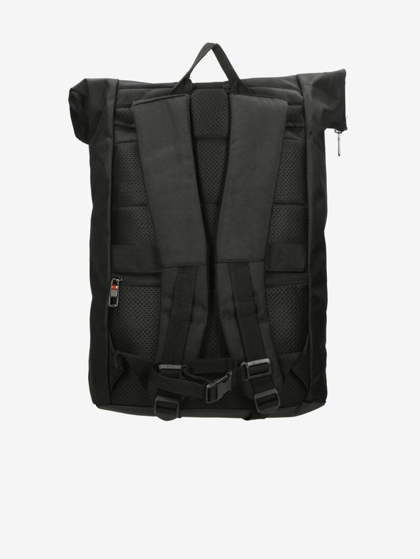 Enrico Benetti Ruksak Enrico Benetti Cornell 17" ruksak za prijenosno računalo Roll Top crni